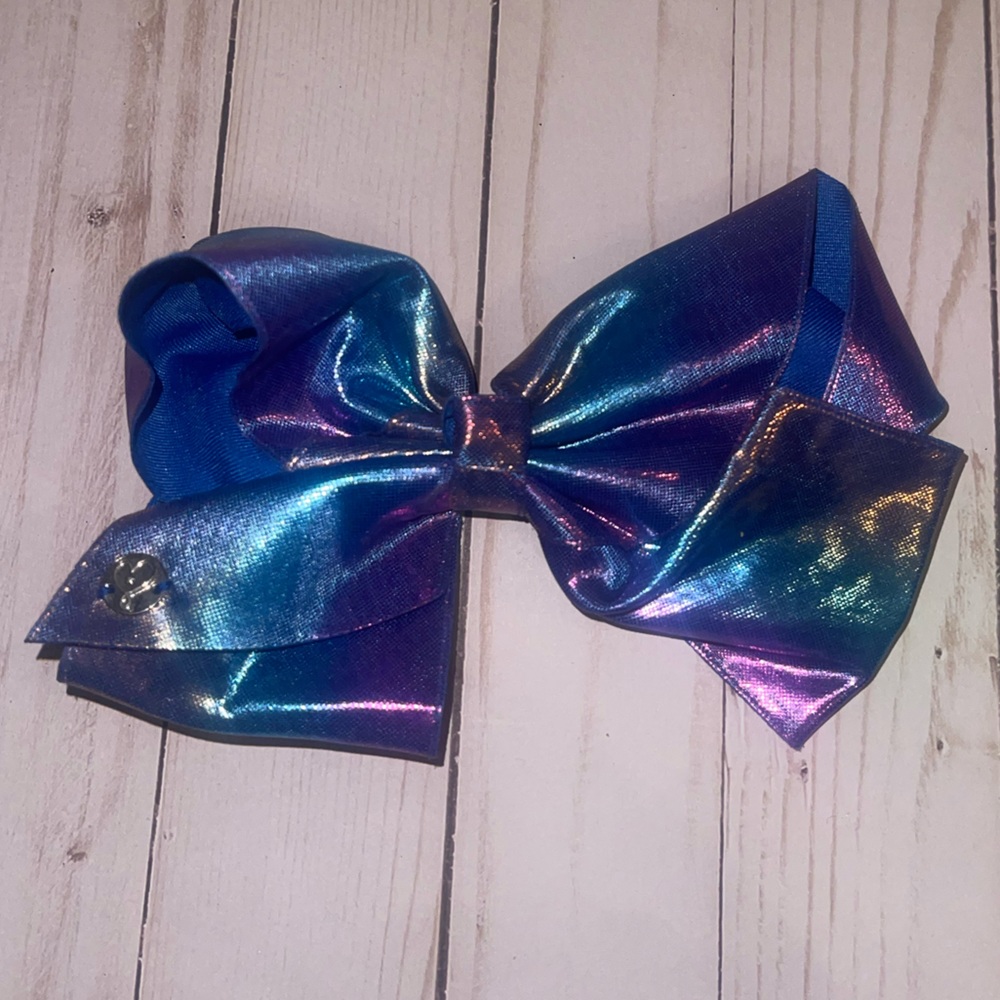 Jojo metallic hair bow